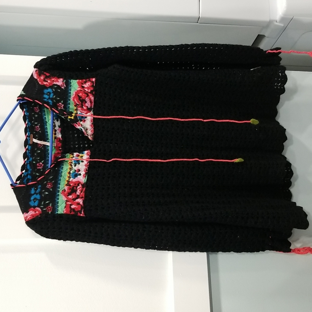 Free People open weave sweater
